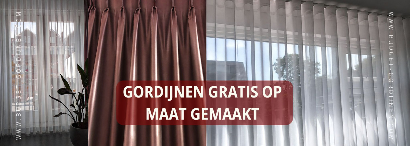 Gordijnen perfect op maat gemaakt en snel geleverd
