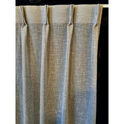 Inbetween Gordijnen Linnenlook Grijs – Luxe Structuur €19,95 p/m Gratis Op Maat
