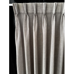 Inbetween Gordijnen Linnenlook Donker Grijs – Luxe Structuur €19,95 p/m Gratis Op Maat