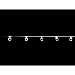 Waveplooi glijders 6 cm afstand